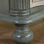 Commode décorative chic à 6 tiroirs d'inspiration méditerranéenne