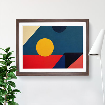 Bold Suprematism Vol.1 Abstract - Single Picture Frame Print
