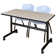 Kobe Flip-Top Training Nesting Table, 2 M Stack Chairs