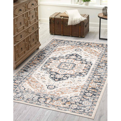 Tapis ivoire Heriza