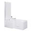 Coniston 1700mm x 855mm Freestanding Acrylic Bathtub-118805794