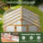 6x8 FT Wooden Greenhouse, Outdoor Walk-in Green House-122663348