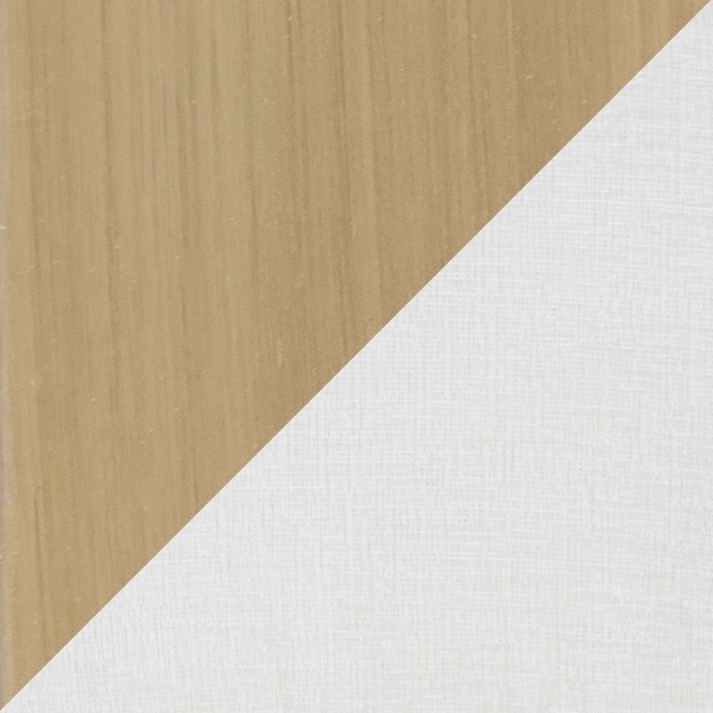 Tabouret de bar à hauteur fixe en métal doré et tissu crème - Ensemble de 2