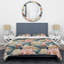 Ensemble de housse de couette Vintage Beige Minimalisme-1512888629