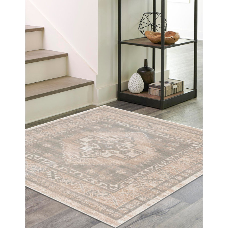 Edvardas Oriental Indoor Rug, Square 8'