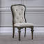 Ensemble de salle à manger à tréteaux Dillmon Opt avec 4 chaises rembourrées-1139078428