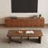 Brown Living Room Set,combination Tv Cabinet Coffee Table
