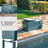 Permasteel 80-Qt Outdoor Patio Cooler with Removable Basin-86881161
