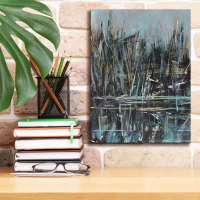 «Abstract Watergrass 1» par Ethan Harper, art mural sur toile