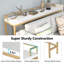 Table de bar extra longue 70,9 po avec repose-pieds, table de pub haute pour bar personnel-1289890220