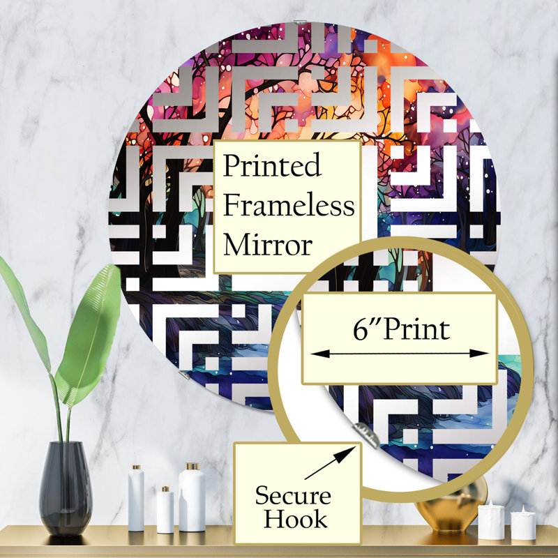 Ahnalee Circle Mirror, 31.4" x 31.4"