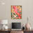 Whimsical Parrot Canvas Tropical Abstract Wall Art by Art Remedy-104343865-104343860