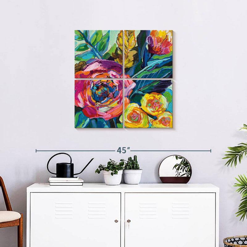 Harnek Pop Blooms, H 26 po x l 26 po
