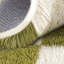 Tapis d'intérieur blanc et vert à carreaux polyvalent Idéal pour les vestibules, les chambres d'enfants, les chambres et les salons-2030541863-2030541856