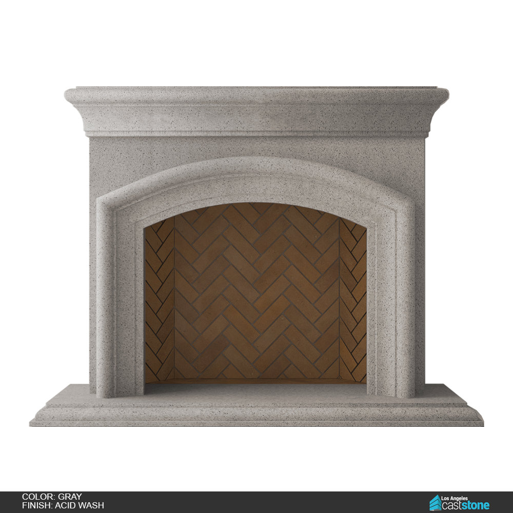 Vira Fireplace Surround Los Angeles Cast Stone