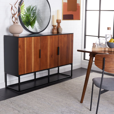 Kailyn 3 Door 2 Shelf Sideboard by Ebern Designs