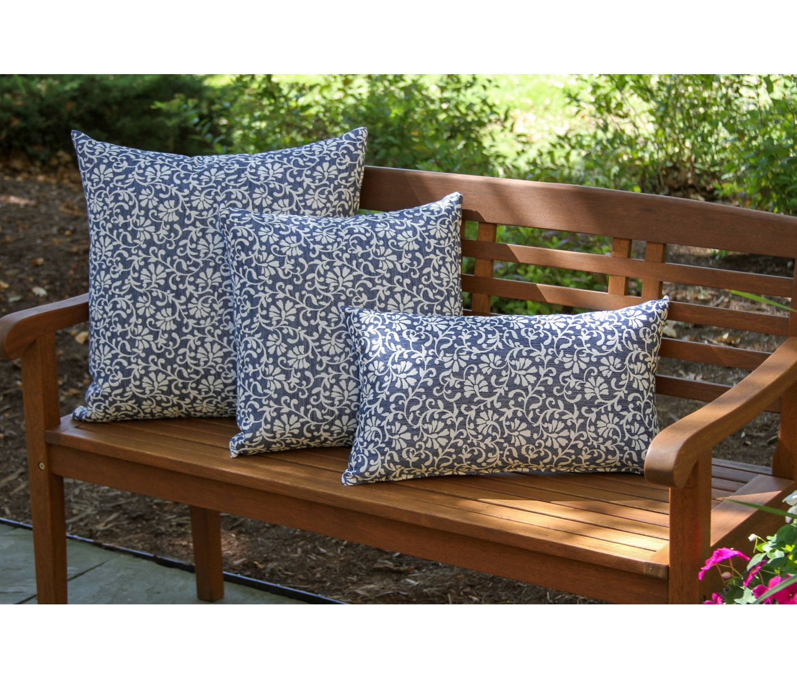 Mya Textured Throw Pillow, 16" x 16"