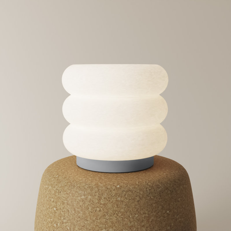 Argizari Table Light, Sand, 9.5" H x 10" W x 10" D