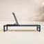 Chaise longue inclinable en aluminium Howe-1144314962