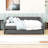 2 Drawers Upholstered Full Daybed with Sturdy Slats Support-1174865768
