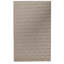 Geometric Area Rug in Light Brown