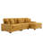 Milbrey 2-Piece Corduroy Modular Sectional with Loose Back-640565353-640565355