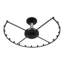 Tringle rotative ronde pour garde-robe 16,5 po (P) x 6,3 po (H)-106725632