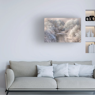 « winter song », reproduction de photo sur toile tendue