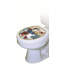 Adhésif décoratif pour siège de toilette bonhomme de neige Berry-50437284