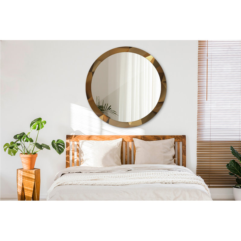 Huldar Glass Flat Wall Mirror