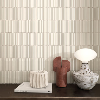 Piccolo Sticks 2.5x5 3D Ribbed Wall Tile