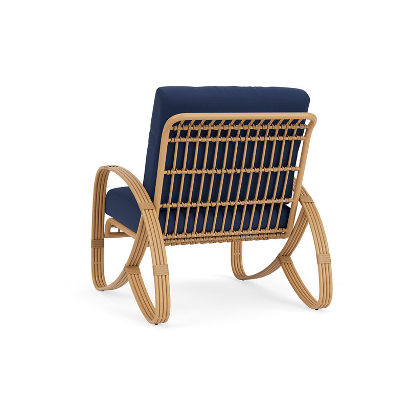 Riviera Outdoor Lounge Chair, Beach Navy