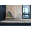 Avanti Teak Stainless Steel Outdoor Square Low Side Table
