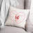 Spun Polyester Reversible Throw Pillow