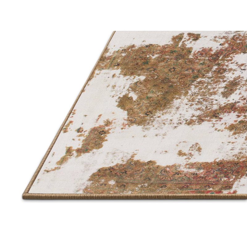 Abstract Indoor Rug, Rectangle 4' x 6'
