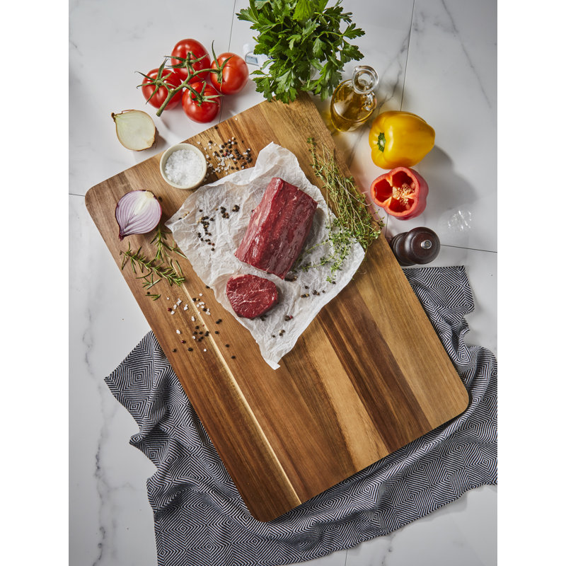 Swiss Diamond Acacia Wood Cutting Board, 20" x 14"