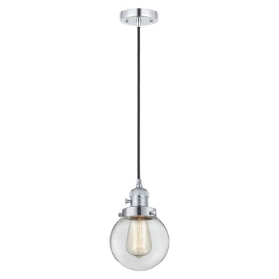 Luminaire suspendu sphère 1 lumière Lorri