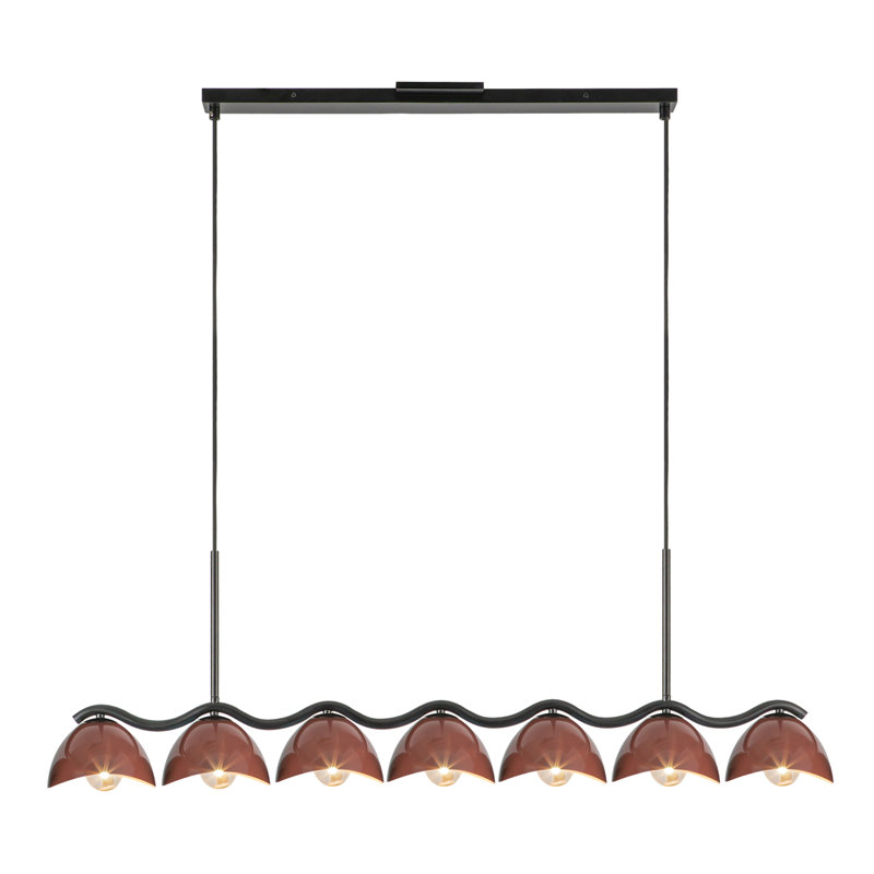 Atlas 42-In Linear Pendant, Black