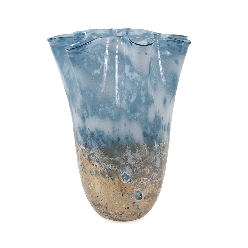 Vase de table en verre Gruber