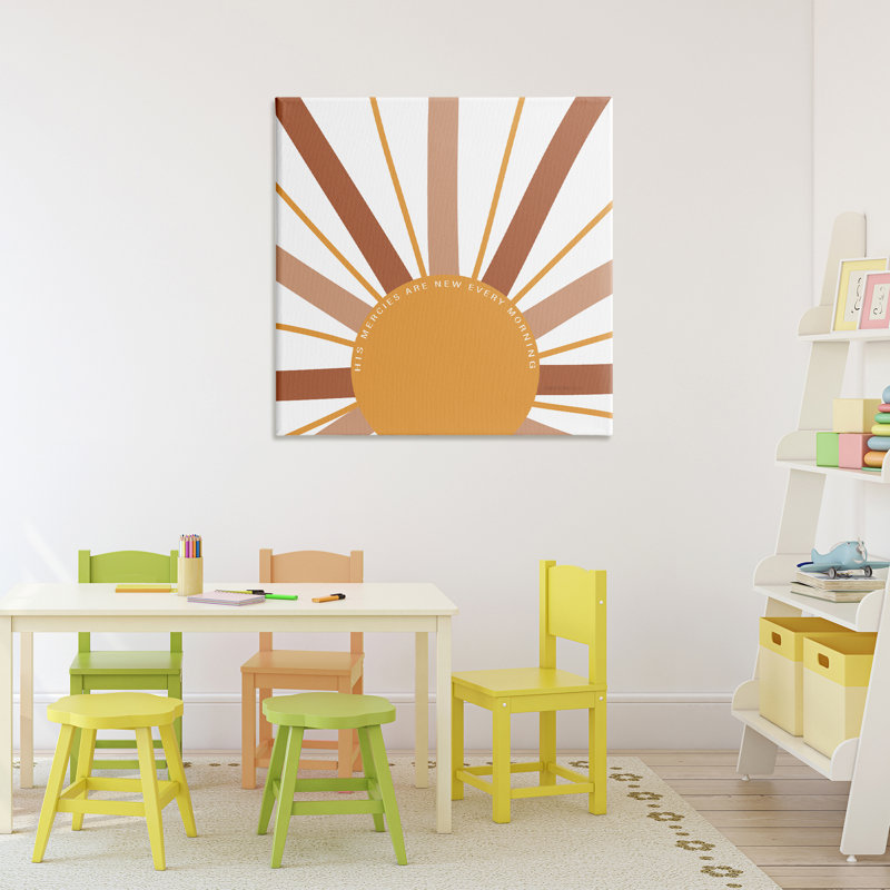 «His Mercies Every Morning Canvas», conception par SD Graphics Studio, H 30 po x l 30 po