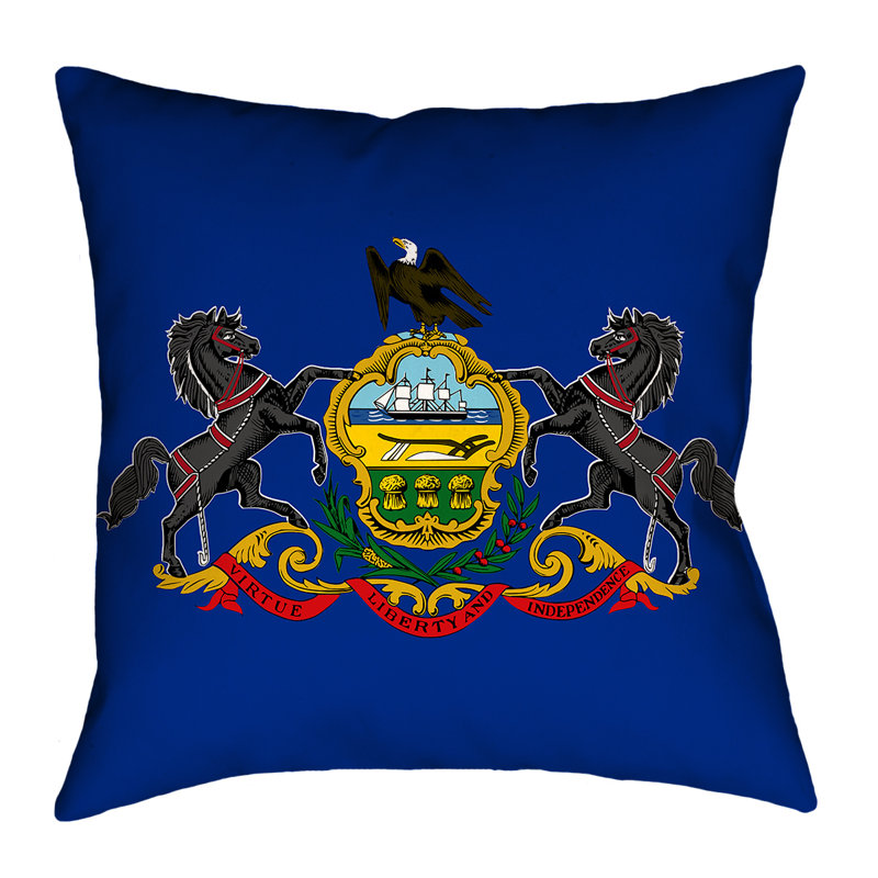 Housse de coussin carré et insert, 20 po x 20 po, Polyester