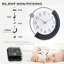 Horloge murale décorative 16 pouces, horloge murale à quartz silencieuse de qualité sans pile, grande horloge murale pour salon, cuisine, maison, salle de bain, décoration murale de chambre à coucher