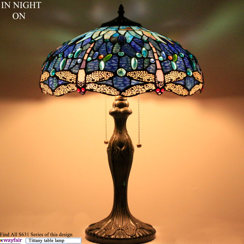 Perham Metal Lamp, Blue