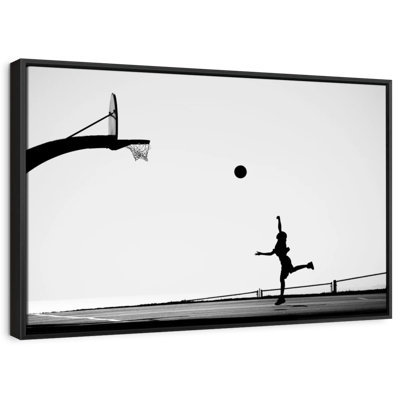 Basketball Player Canvas Print