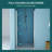 30"W X 72"H Fold Frameless Shower Door With Tempered Glass-102465341