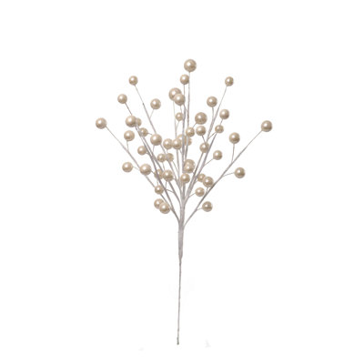 13.8" Berry Mixed Spray – Artificial Holiday Floral Pick For Crafts & Décor 24 Pack