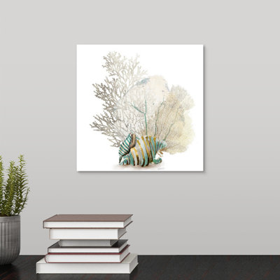 Deep Coral " Coral II " by Aimee Wilson