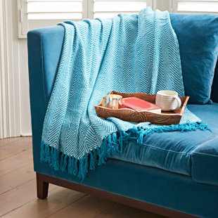 Chevron Recycled Cotton Throw