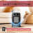 Portable Indoor Space Heater With Led Display, Auto Temperature Control, Eco Mode, 0-12h Timer, Quiet For Home Or Office