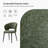 Angel Modern Dinning Chair With Metal Legs-1815996775